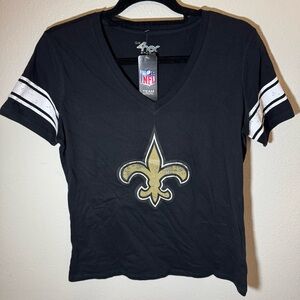NWT Licensed New Orleans Saints Women's Shirt size M